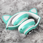 072dd6059dee1a48c4e1dd4a2f547155 Bluetooth slusalice Cat Ear mint