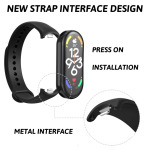 0d8251f30ade1089303c187d01c4b1b0 Narukvica za smart watch Xiaomi Mi Band M8/M9 crna