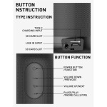 11017b87016e1386ea6b14ff54da1801 Bluetooth zvucnik LDNIO BTS 12, 5W, sivi