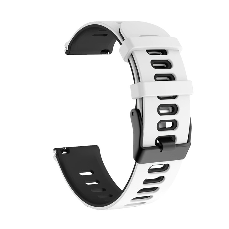 112627bfb7897bb4dea333f60c3a6d70 Narukvica double za smart watch Samsung 4, 5 22mm crno siva