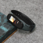 16387b636c588aa0c08fb1208e477f90 Narukvica za smart watch Xiaomi Mi Band M3/M4 army siva