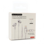16740c35d97639adb78a3de258d86fc7 Slusalice sa adapterom za punjenje JH-015 za iPhone lightning bele