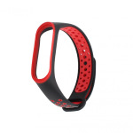 185ff8ae5d436ac64afada3dec42e44f Narukvica za smart watch Xiaomi Mi Band M3/M4 crno crvena