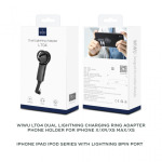 1909824896aba8a68168baa183e52ed4 Adapter Wiwu za slusalice i punjenje iPhone lighting crni