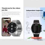 19a58d91d4a028fe8408ebdb789058af Smart Watch DT3 Mate crni (metalna+silikonska narukvica)