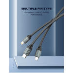 1bff9957dcc992b3702f31b2f130582d Data kabl LDNIO LS432 micro USB sivi 2m
