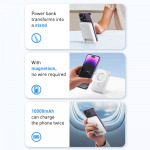1e0109b768f7a698cb7e9cf7f34afbf6 Back up baterija LDNIO PQ16 10000mAh, 15W wireless, sivo bela