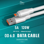 1fbe27bc09b481ac6b77bc43bfe45d84 Data kabl KONFULON DL24, 5A, 120W, USB na iPhone lightning beli 1m