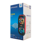 2a2937b84a3e74b90b8da5a2be32f1f4 Bluetooth zvucnik P101 2x4" narandzasto crni