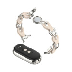 2a77de7286d82b4fb01ce92b5cd33984 Narukvica za smart watch Xiaomi Mi Band M8/M9 metalna krem