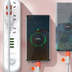 2b4404e8ebd0da697626fbbe7133fccd Data kabl LDNIO LS601 30W Fast micro USB sivi 1m