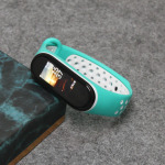 2d792ba9fb91ca317e8bc8193d26459a Narukvica za smart watch Xiaomi Mi Band M3/M4 mint bela