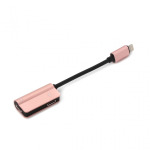 2f077104cf4f5be6c43a2adc0019a533 Adapter za slusalice i punjenje IP-5 iPhone lightning roze