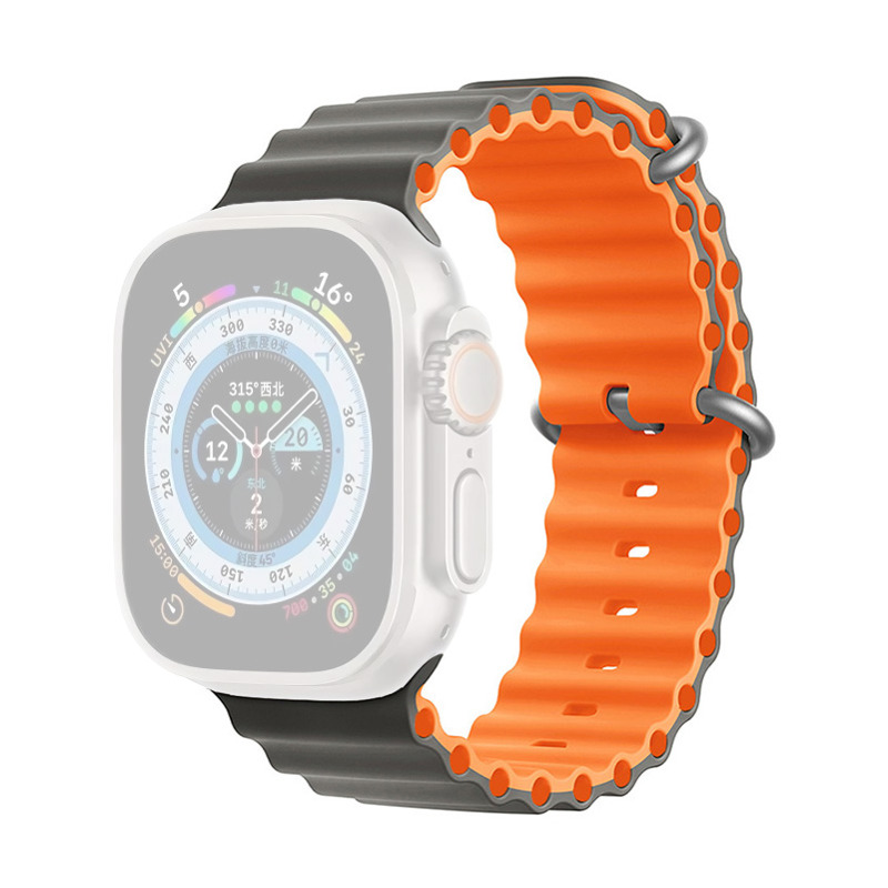 3118c47c10ac3e1e014907e4526517e6 Narukvica Moye Smart Watch Silicone Strap 44/45/49mm Claret