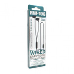 317d47835958a5c5ea448ff152359937 Slusalice REMAX Wired RW-106 3.5 mm crne