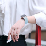 32983e1e841d74cac3ca26e939a5b80e Narukvica Moye Smart Watch Silicone Strap 44/45/49mm Apricot