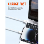 37e9b465e76fa5e7e99b20a5d79f3886 Data kabl LDNIO LS891 25W Fast micro USB beli 1m