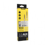 38edecac5168418c28aefe59945dac7d Audio kabl REMAX RM-L100 Aux 3.5mm beli 1m