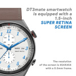 39715a8d7d9d135a1e743985728c93d0 Smart Watch DT3 Mate crni (metalna+silikonska narukvica)