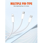 3e26fe051892994cd4619a1c65537f33 Data kabl LDNIO LS891 25W Fast micro USB beli 1m
