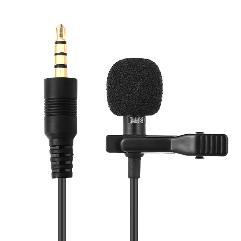 48057769abaf043502264cdf0221ae6b MIC-203 Mini mikrofon black 3.5mm