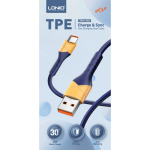 4afbd8d8c805ea0dd6ac662031971576 Data kabl Ldnio LS801 30W Fast micro USB beli 1m