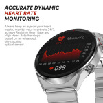 4c60244c7d5601609435af7431f73dee Smart Watch DT3 Mate crni (metalna+silikonska narukvica)