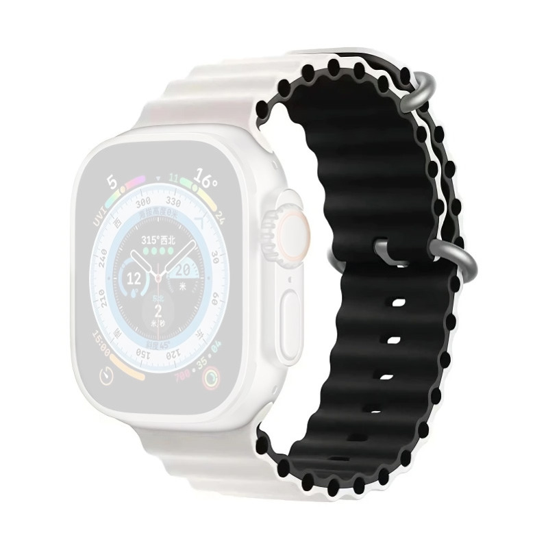 51e91bd6cec72db51cb125fdf20642a1 Narukvica Moye Smart Watch Silicone Strap 44/45/49mm Claret
