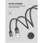59fad4db2ca2e38647e060688d5737b3 Data kabl LDNIO LS432 micro USB sivi 2m