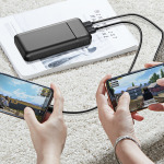 5a85f863e761251cac2ee76dae2f22a2 Back up baterija REMAX Lango 2USB RPP-167 30000mAh bela
