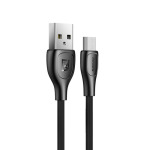 5abc67944d6d0f2627fea042b8bc9c7e REMAX Lesu Pro series 2.1A Data Cable Type C RC-160m crni
