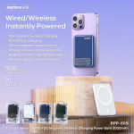 5b2d93fd0e8a3960dabd5f6d30e459a6 Power bank Magsafe REMAX RPP-509 Fantasy Series PD 20W + Wireless 15W Fast Charging 5000mAh beli