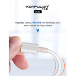 5cb8b852390e7e7ac94aafeeaf291e83 Data kabl KONFULON DC05 za iphone lightning beli 1m