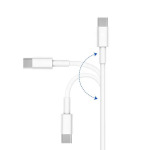 5eb523175f64b6df549efce138b3d5d7 Data kabl KONFULON DC15 PD 60W Super Fast Charge Type C na Type C beli 1m