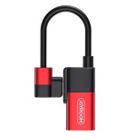 65024fec595c952e45b93bc0ab6904dc Adapter Joyroom za slusalice i punjenje iPhone lightning crveni