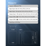 665f71494adadbe162f8757194ab9316 Back up baterija LDNIO PQ22 20000mah, 22.5W wireless, crno bela