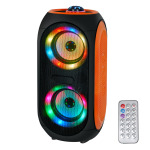 6779717253b9550022b09db8497f3b71 Bluetooth zvucnik P101 2x4" narandzasto crni