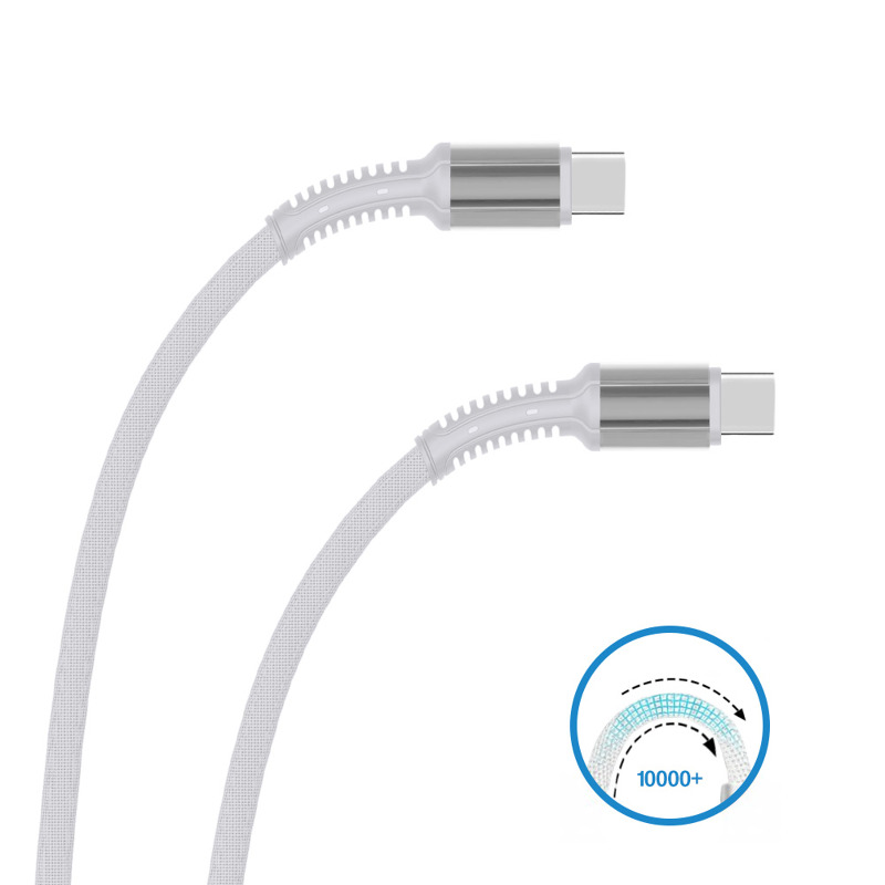 687fbc2c17dde4a8564e2f104fedb96d Auto punjac C1 4u1 PD 3A, USB 2.4A 120W (total) sa Type C/lightning kablom tamno sivi