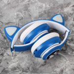 6d46d906939e507f65054c397a88d72c Bluetooth slusalice Cat Ear plave