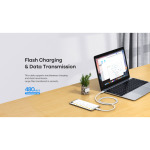 6f210788cfbe38e0f3b98046d78e3fc0 Data kabl REMAX RC-191 Fast Charging PD 65W Type C na Type C beli
