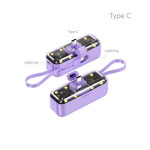 70596b45ceeed0570f31722b4899d993 Back up baterija privezak Oxpower 5000mAh Type C ljubicasta