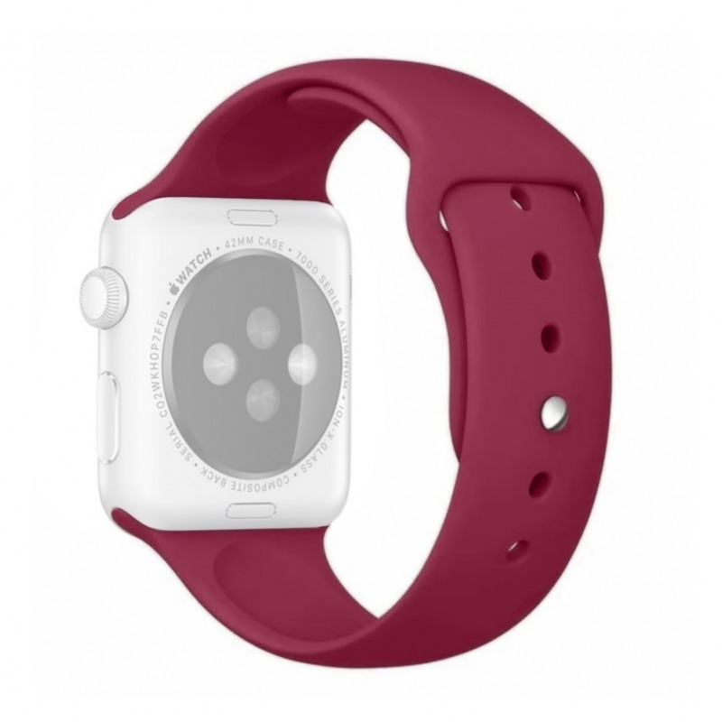 70a455c21539415c8f1320a25fc71bc8 Narukvica Moye Smart Watch Silicone Strap 44/45/49mm Claret