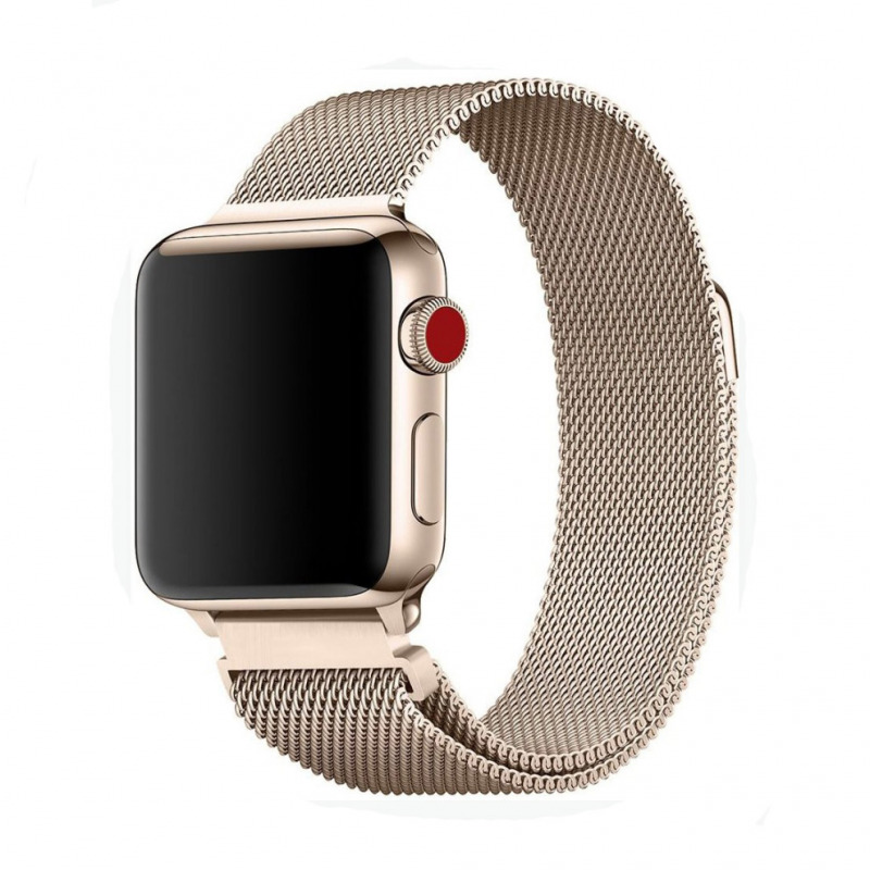 743de70144bb89d6dc0abd60b5573bea Narukvica metalik za Apple watch 42mm zlatna