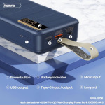 7630a1ed6fd060b85433eb0060e4b169 Back up baterija REMAX Noah Series RPP-506 PD QC 20W 22.5W 30000mAh plava