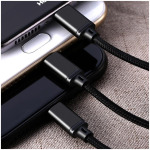 767c27664fb4f4a25186daa90e654eb1 Data kabl REMAX Gition RC-131 3u1 za iPhone Lightning/Micro USB/Type C crni 1m