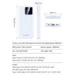76c65ed857f5c58d6ac7277c668f3894 Back up baterija REMAX Suji Series RPP-500 20W+22.5W PD+QC 10000mAh ljubicasta