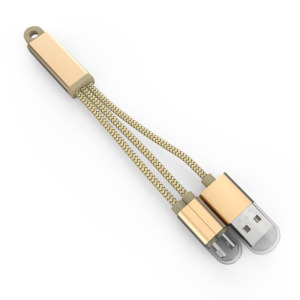 7a9d972f2b4b8f333f31ef2f03d8b418 Data kabl LDNIO LC86 za iPhone lightning/micro USB zlatni 1m