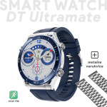 7bdb3f759a57b8b262909935f0b519aa Smart Watch DT Ultramate plavi (metalna+silikonska narukvica)