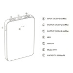 844809a6d64ecc0cb597bf0d213c6b2b Back up baterija Oxpower HT11 10000 mAh bela