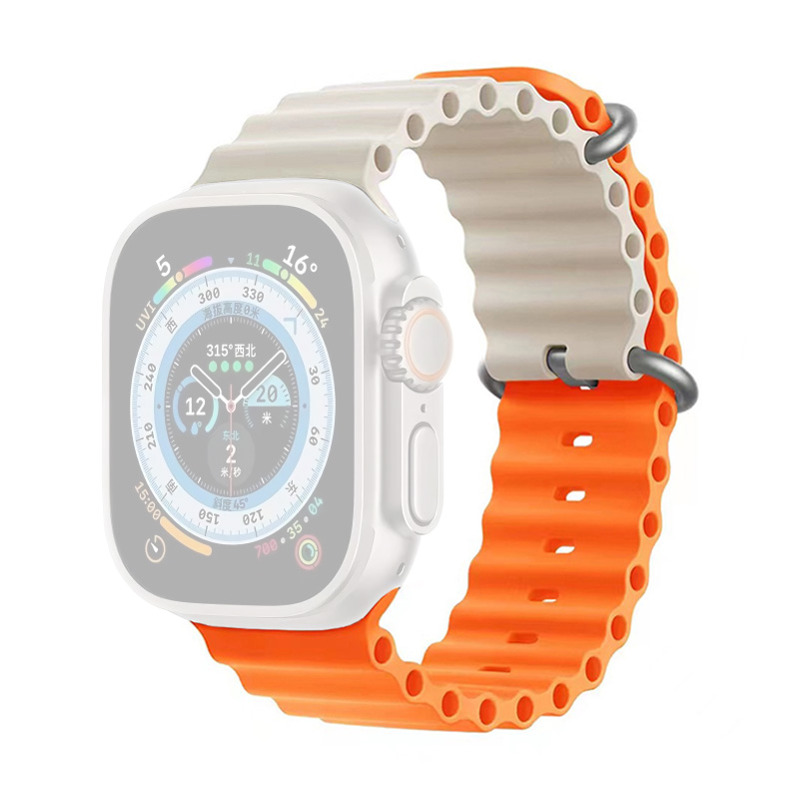 8517575468e2c8876f969ec9f9283fe8 Narukvica Moye Smart Watch Silicone Strap 44/45/49mm Claret
